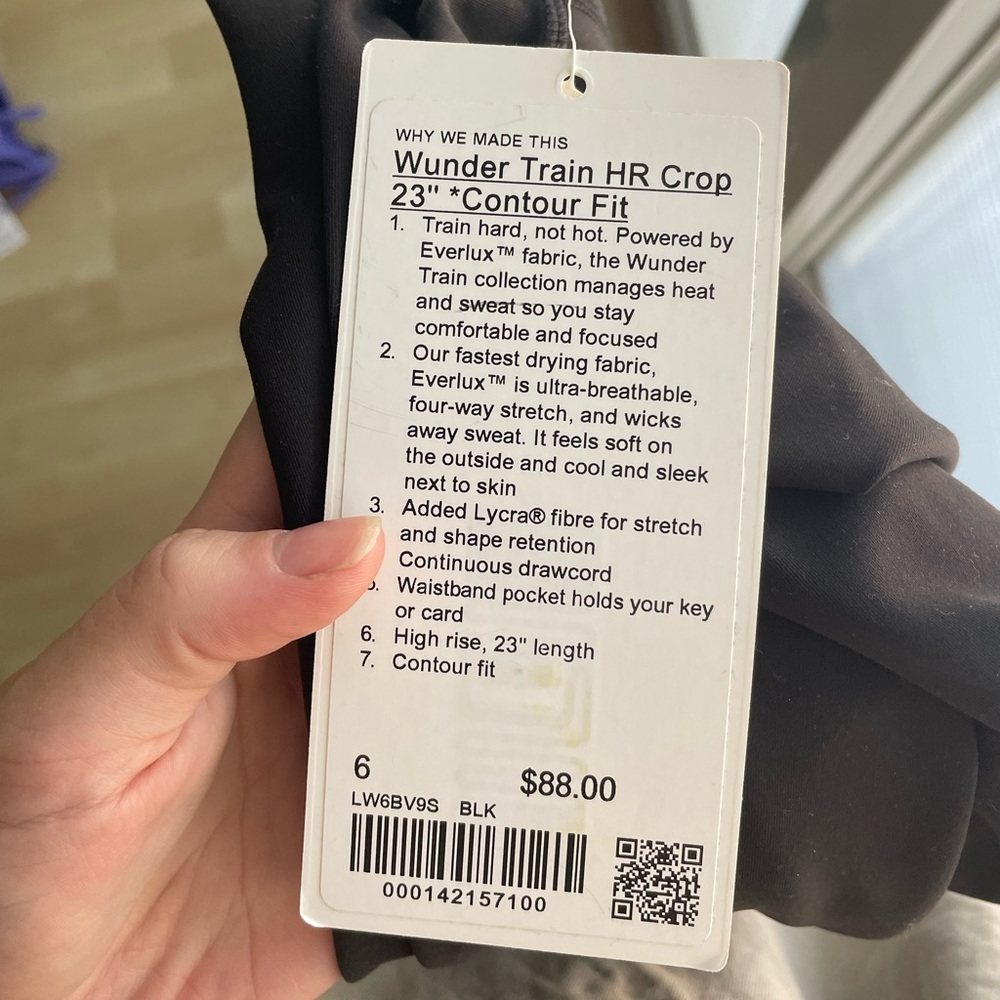 Lululemon wunder train leggings